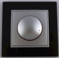 Ramka jednokrotna szklana czarna Seria Corner DPM 12.jpg