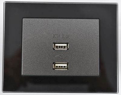 Gniazdo USB podwójne z zasilaniem grafitowe VILMA  11.jpg